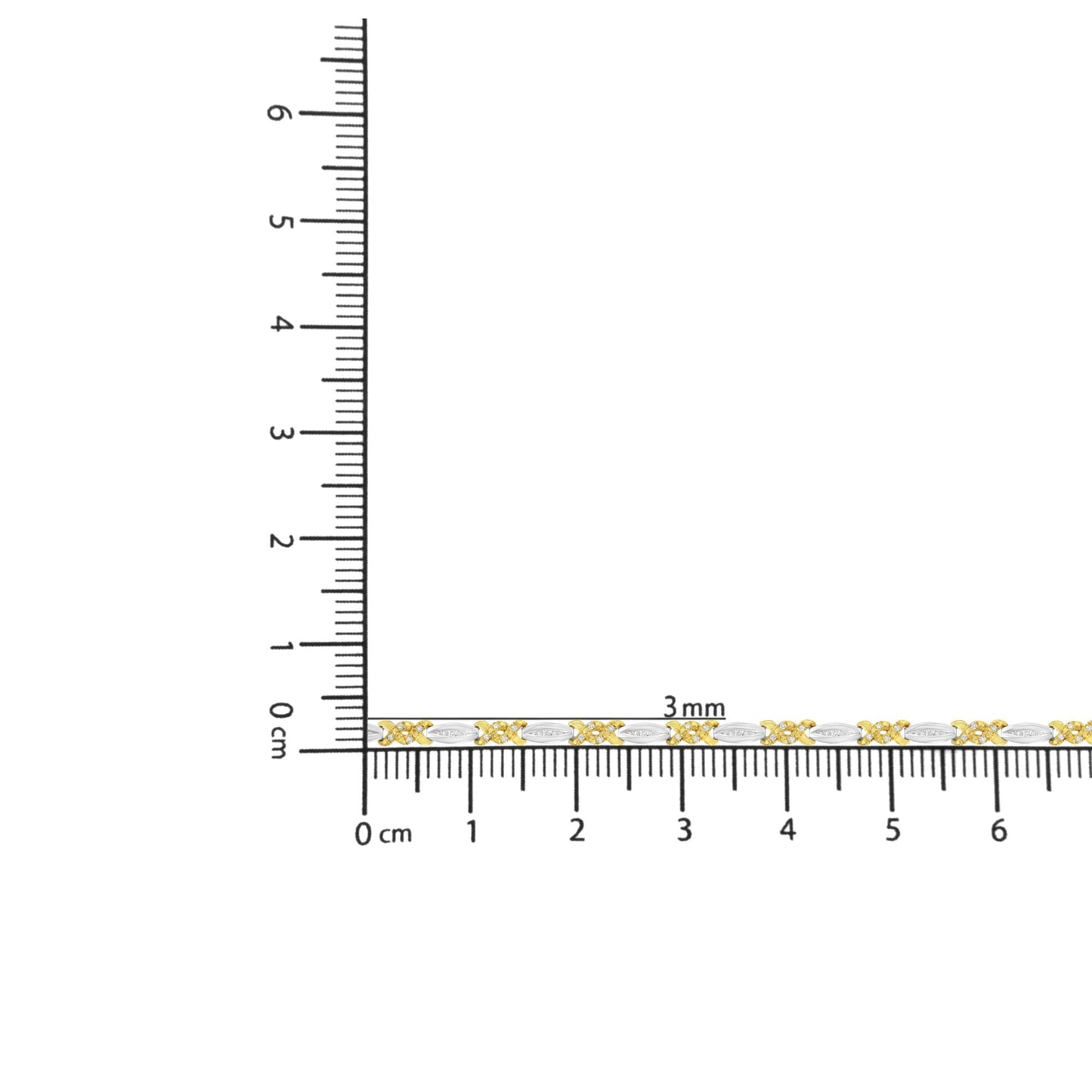 10K Yellow Gold Plated .925 Sterling Silver 1/2 cttw Channel Set
